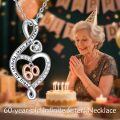 wholesale 925 Sterling Silver Music Note Pendant With Heart And Number 60 Charm-0-4