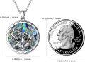 wholesale 925 Sterling Silver Abalone Shell Tree of Life Pendant Necklace for Women-0-3