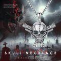 wholesale 925 Sterling Silver Gothic Punk Crossbones Skull Pendant Necklace for Men-0-4
