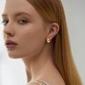 wholesale 925 Sterling Silver Moon Star Moon Phase Hoop Earrings-0-3