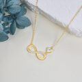 wholesale 14k Gold Crescent Moon Pendant With Sun Detail-0-3
