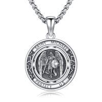 wholesale 925 Sterling Silver Saint Michael Necklace-St Michael Necklace