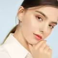 TOUPOP Sterling Silver Created Opal Music Note Earrings-0-5
