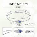 wholesale 925 Sterling Silver Evil Eye Hamsa Hand Charm Bracelet s for Women-0-3