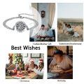 wholesale 925 Sterling Silver Saint Christopher Prayer Bracelet With Chain Detail-0-5