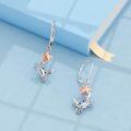 wholesale 925 Sterling Silver Star Crab Drop Earrings for Women Girls Gift Idea-0-4