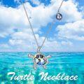 wholesale TOUPOP Sterling Silver Necklace For Women Letter/turtle/compass/anchor/mom Gift/pineapple/butterfly/shark Tooth/lotus Jewelry Gift For Women -0-1