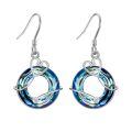 TOUPOP Sterling Silver Crystal Stethoscope Dangle Earrings Nurse Gifts-0-0