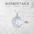 wholesale Sterling Silver Tree of Life & Crescent Moon Pendant - Symbolic Motherhood Jewelry - Elegant Gift for Women-0-5