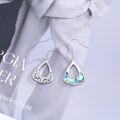wholesale 925 Sterling Silver Abalone Shell Teardrop Dangle Earrings for Women Gifts-0-1