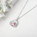wholesale 925 Sterling Silver Nurse Heart Pendant Thank You Gift for Doctor Medical Jewelry-0-1