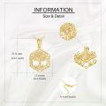 wholesale 14K Gold Tree Of Life Pendant Necklace For Women-0-4