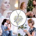 wholesale Mothers Day Gifts For Mom S925 Sterling Silver I Love You Forever Love Hear Mon Pendant Necklace With 12 Birthstone Jewelry Birthday Christmas Gifts For Women Grandma Mom Nana From Duaghter Son -0-1