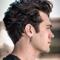 wholesale 925 Sterling Silver Skull Hoop Earrings Wholesale With Chain Detail-0-4