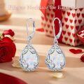 wholesale Sterling Silver Celtic Filigree Teardrop Earrings with Leverback for Women Mother s Day Gifts-0-35
