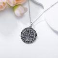 wholesale 925 Sterling Silver 925 Angelic Gemini Zodiac Pendant Necklace for Women - Elegant -0-3