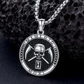 wholesale 925 Sterling Silver Skull Pendant Memento Mori Necklace - Gothic Jewelry for Men & Women -0-1