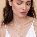 wholesale 925 Sterling Silver Lattice Pendant Necklace With Pearl And Zircon Details-0-5