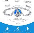 wholesale 925 Sterling Silver Our Lady of Guadalupe Protection Religious Charm Bracelet for Women Men -0-5