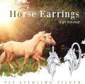 wholesale 925 Sterling Silver Unicorn Hoop Earrings for Women - Hypoallergenic & Adorable -0-4