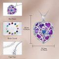 wholesale TOUPOP Birthstone Necklace Tree Of Life Necklace Pendant -0-3