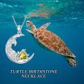 wholesale  Silver Turquoise Ocean Turtle Pendant Necklace Jewelry Gift for Women -0-4