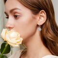 TOUPOP Sterling Silver Compass Earring Cremation Pendant for Ashes Memorial Jewelry-0-1