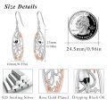 wholesale 925 Sterling Silver Sunglasses Octopus Starfish Coral Drop Earrings-0-4