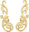 wholesale 925 Sterling Silver Scrollwork Ear Climber Earrings for Women-0-10