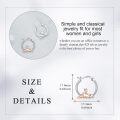 wholesale 925 Sterling Silver Dinosaur Hoop Earrings - Adorable Gift for Girls & Women-0-4