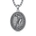 wholesale 925 Sterling Silver Sports Athlete Pendant Necklace - Protect This Athlete Charm Chain s for Men & Women-0-9