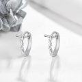 wholesale 925 Sterling Silver Hoop Earrings Minimalist  for Her-0-2