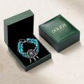 wholesale 925 Sterling Silver Dreamcatcher Turquoise Chip Bracelet-0-6