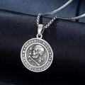 wholesale 925 Sterling Silver Skull & Hourglass Tree of Life Pendant Necklace for Men Women Gifts-0-1