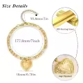 wholesale Gold 925 Sterling Silver Dragonfly Heart Photo Locket Charm Bracelet Wholesale for Women-0-9