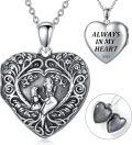 wholesale TOUPOP Mother Locket Necklace That Holds 2 Pictures Photos Keep Someone Near To You Sterling Silver Relationship Mother Heart Family Tree Of Life Locket Jewelry Mother's Day Christmas Gifts -0-0