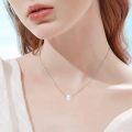 wholesale 14K Gold Chain with Freshwater Pearl Pendant (8mm) - Elegant Minimalist Design-0-26