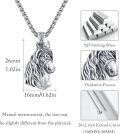 wholesale 925 Sterling Silver Horse Head Pendant Necklace - Equestrian s for Her-0-4