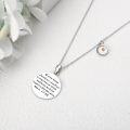wholesale 925 Sterling Silver Metal Stone Mustard Seed Bible Verse Pendant Necklace Faith Jewelry-0-2