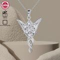 wholesale 925 Sterling Silver Arwen Evenstar Necklace for Mom Girls Wife Girlfriend Birthday Valentines Day-0-3