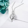 wholesale 925 Sterling Silver Infinity Love Heart Pendant Necklaces for Women Mother's Day Gifts-0-1
