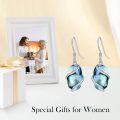 wholesale 925 Sterling Silver Abalone Shell Dangle Earrings Fine Jewelry Birthday Christmas Gifts for Women Her-0-3