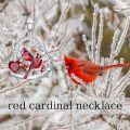 wholesale 925 Sterling Silver Red Garnet Cardinal Love Forever Heart Pendant Necklace-0-1