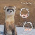 wholesale 925 Sterling Silver Otter Hoop Earrings - Adorable Gifts for Her Him-0-4