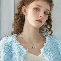 wholesale 925 Sterling Silver She Believed So She Did Heart Necklace-0-2