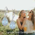 wholesale Sterling Silver Crystal Sister Earrings Birthday Gift for Sisters-0-5