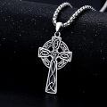 wholesale 925 Sterling Silver Celtic Cross Pendant-0-2