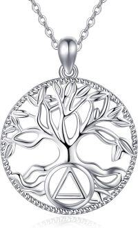 wholesale 925 Sterling Silver Tree of Life Pendant Necklace - Mother's Day s for Women and Moms-AA Tree