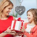 wholesale TOUPOP Mother Locket Necklace That Holds 2 Pictures Photos Keep Someone Near To You Sterling Silver Relationship Mother Heart Family Tree Of Life Locket Jewelry Mother's Day Christmas Gifts -0-1