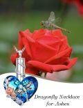 wholesale TOUPOP Necklace For Ashes Sterling Silver Heart Rose Dragonfly Ash Holders For Human Ashes Bereavement Funeral Gift -0-1